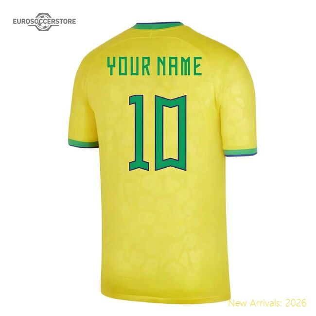 Football Brazil Jersey - Elite 2022-2023 Edition Durability