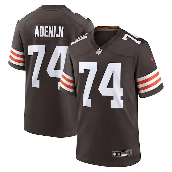 Performance None Game Jersey - Premium Brown NFL Fan Jersey | Game ...