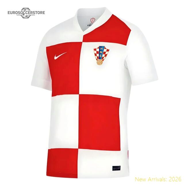 Croatia 2024-2025 Home Shirt - Official Lightweight Comfort