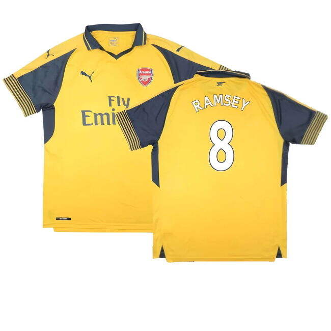 Official Shirt 2016-17 Arsenal Away Match-Grade Quick-Dry (Mint A#901