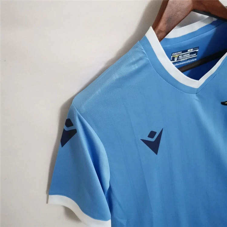 Lazio Soccer Jersey 21-22 Home Blue Football Shirt - Official Replica