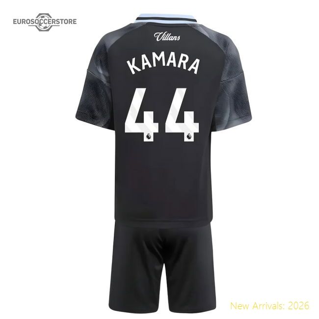 Aston Villa Premier League Kamara Away Match-ready Jersey Puma Drycell