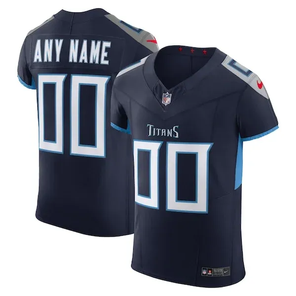 None Tennessee Titans Elite Jersey - Navy | NFL Player Jersey