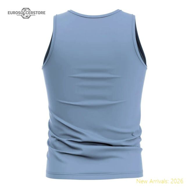Premium-grade Rwanda Core Football Country Sleeveless Tee (sky)