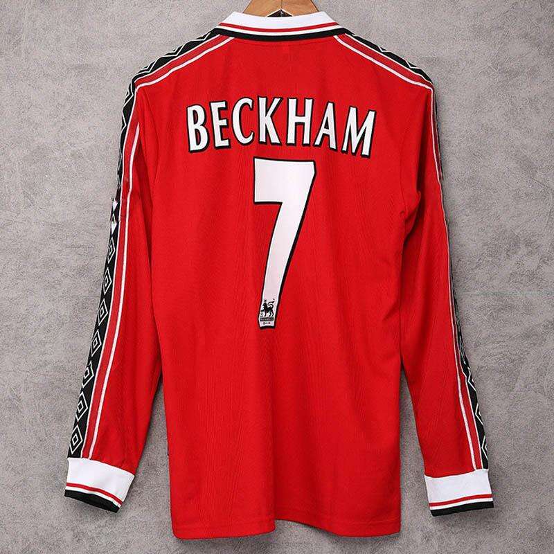 1998-1999 Man United retro kit – Long sleeve