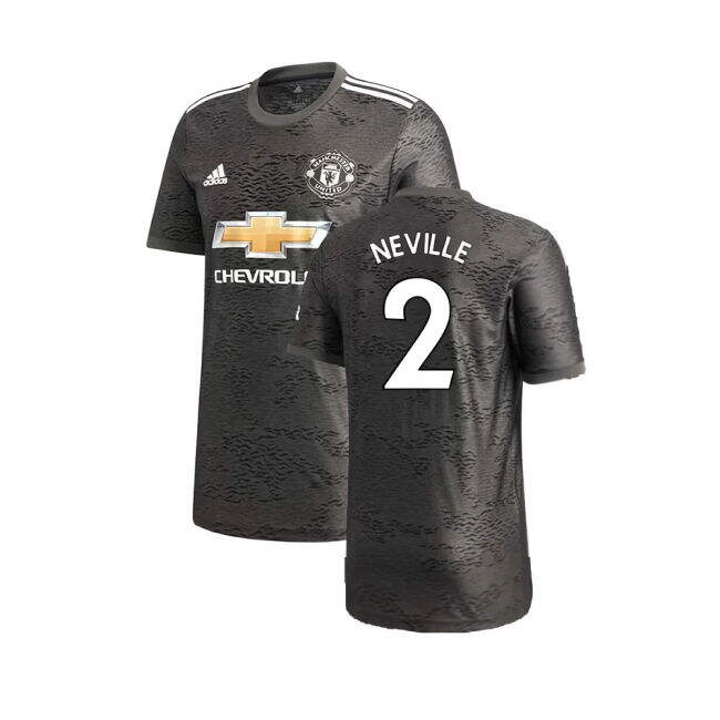 Manchester United 2020-21 Away Shirt ((Excellent) L) (NEVILLE 2) - ...