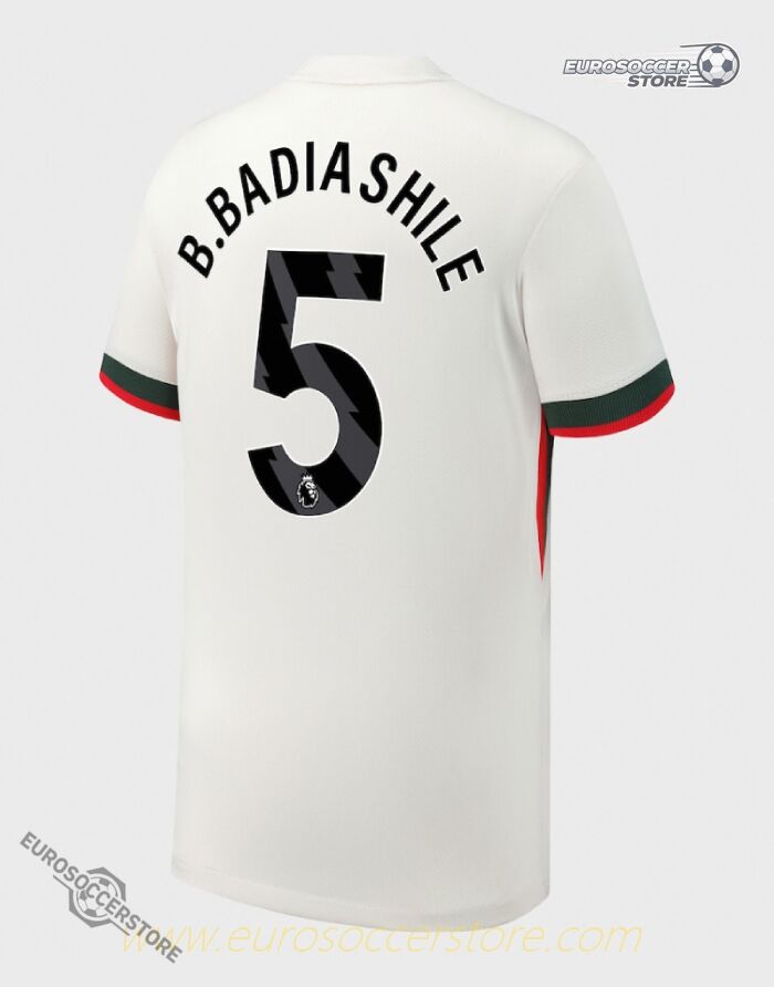B. BADIASHILE's Chelsea Away Jersey Number 5 for the 25-26 Season