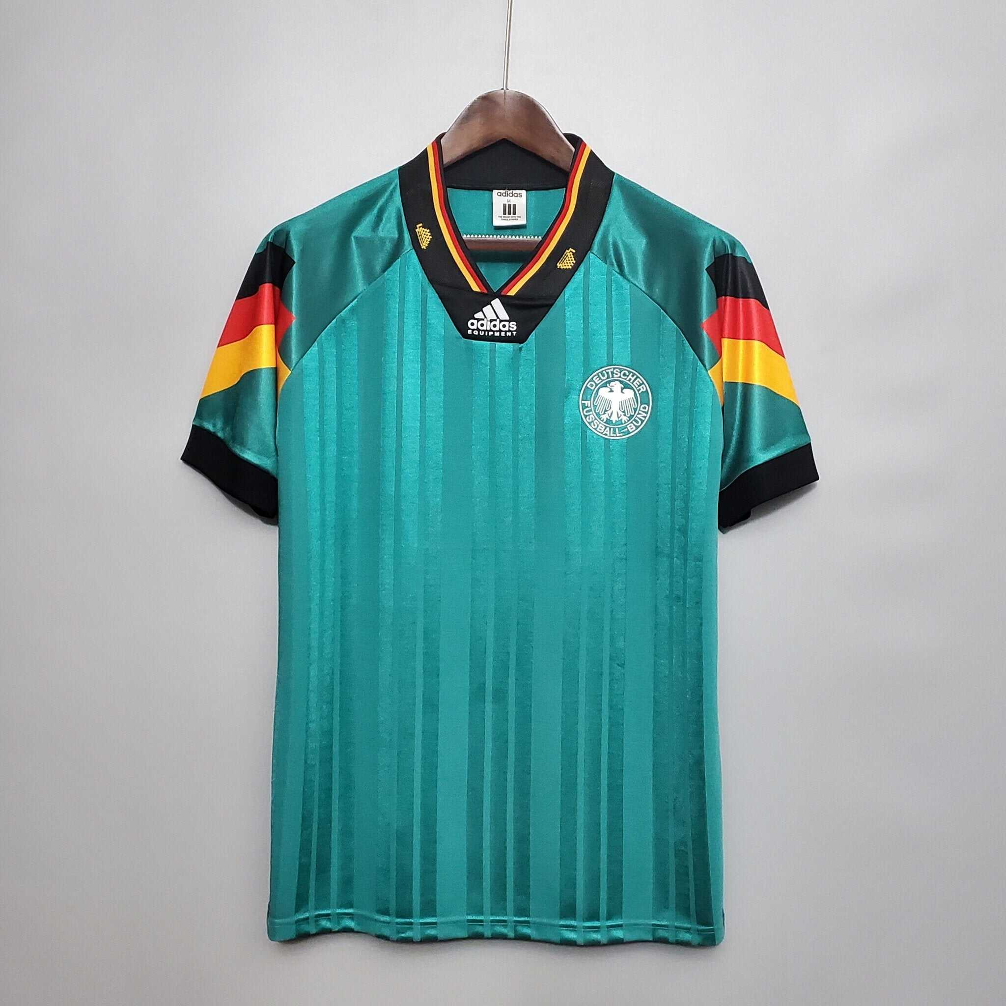 1992 Germany away retro kit