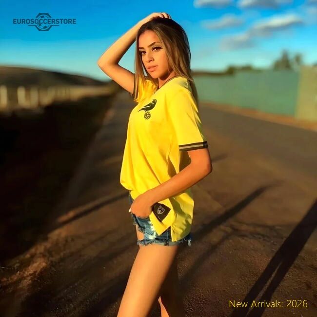 Football Brazil Jersey - Top Lightweight Construction Retro