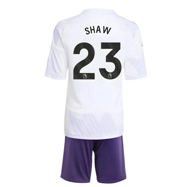 soccer jersey 2025-2026 Man Utd Away Mini Kit (Shaw 23)