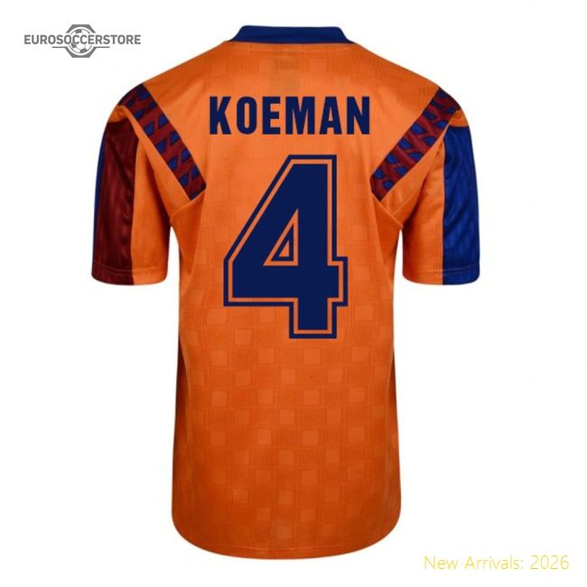 Fan-Favorite Score Draw Barcelona 1992 Away Shirt (Koeman 4)