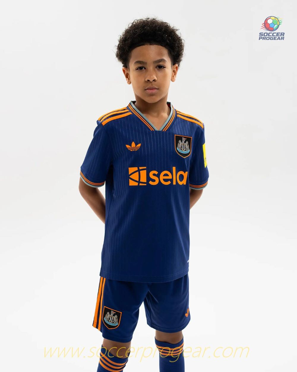 Children's Edition Newcastle Alternate Soccer Shirt 2025-26 Edition