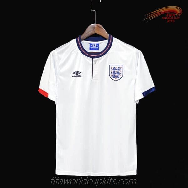 Primary Soccer Kit of England year 1989
