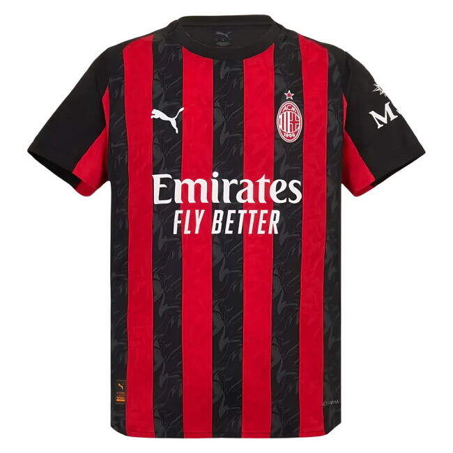 2025-2026 Ac Milan Home - Premium Quality - Breathable Material