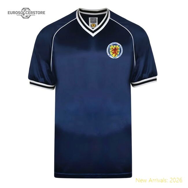 Score Draw Scotland 1982 Retro Football Shirt - Budget-friendly