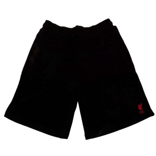 Women's Liverpool FC Sweat Shorts Mens Black Small