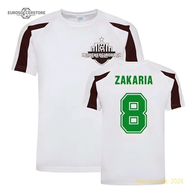 Top-Quality Denis Zakaria Mgb Sports Training Jersey (White)
