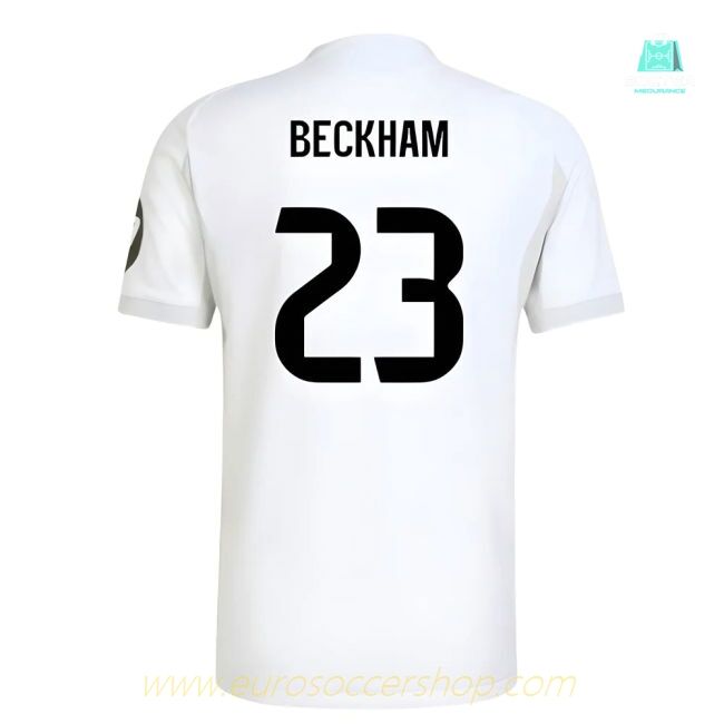 2025-2026 Real Madrid Authentic Home Shirt (Beckham 23)