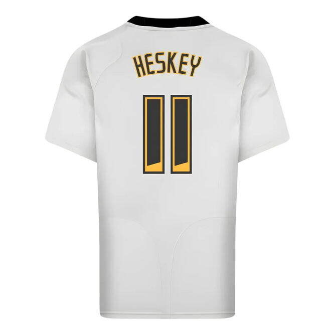 Adult 2005 Leicester City Away Retro Shirt (Heskey 11)