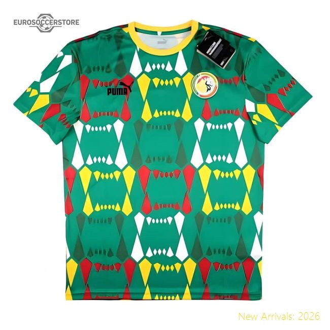 Senegal Ftblculture 20232024 Regular Shirt  Pro Slim Climalite