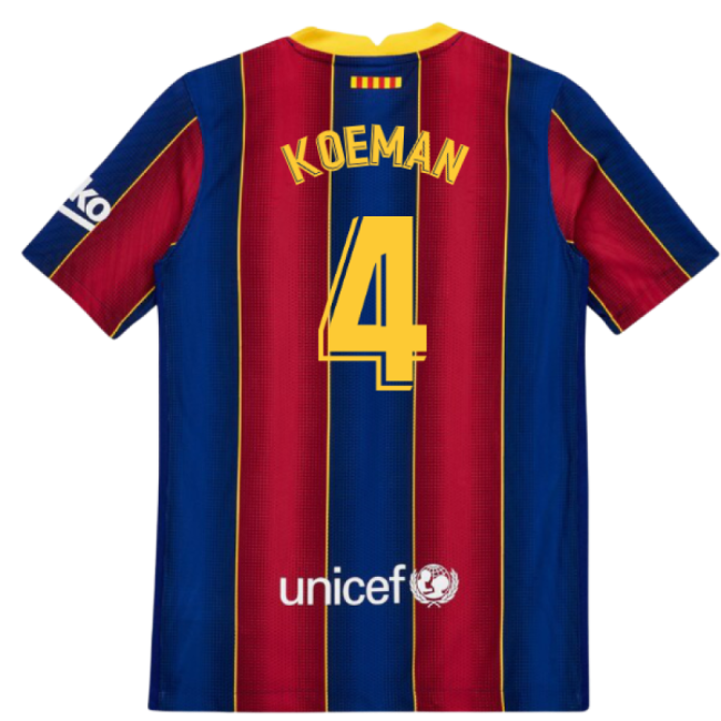 Home Shirt for Barcelona Vapor Match 2020-2021 (Youth