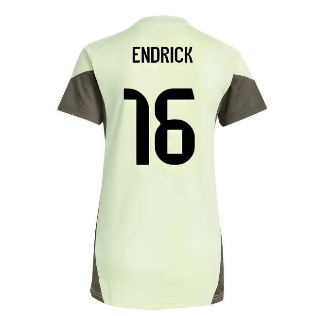 2025-2026 Real Madrid Training Jersey (Almost Lime) - Womens (Endri...