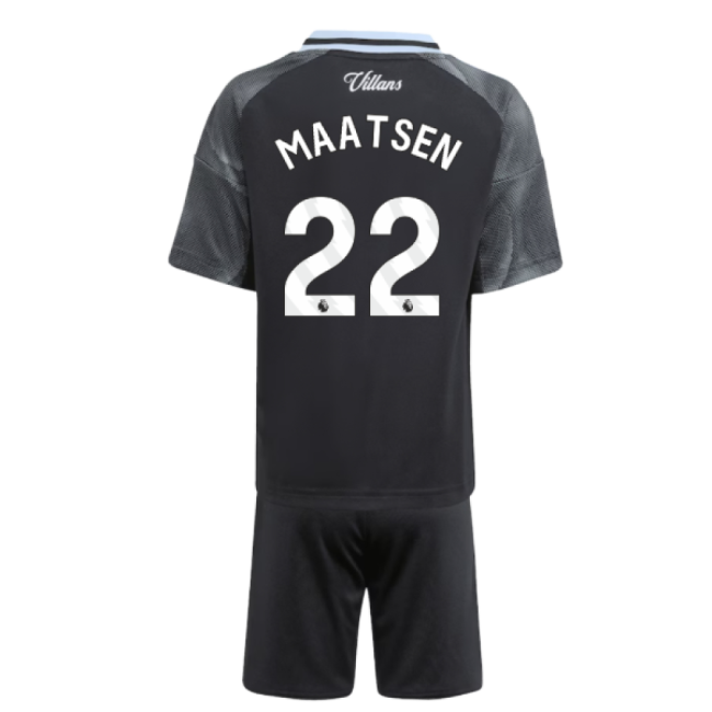 Top Tier Fan Gear Football Aston Villa Away Mini Kit Maatsen #22 L...
