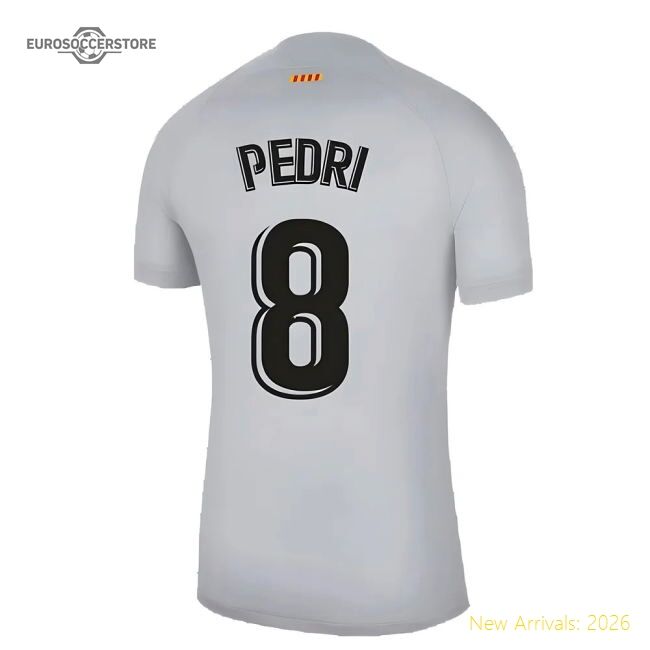 Authentic Barcelona Third Pedri Jersey 2022-2023 Durable