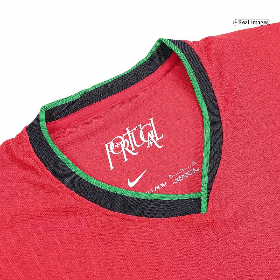 Portugal Home Match Jersey Euro 2024 Authentic Kit