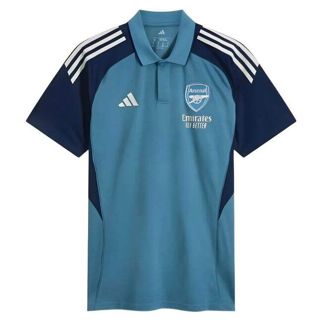 2025-2026 Arsenal Polo Shirt (Blanch Blue)