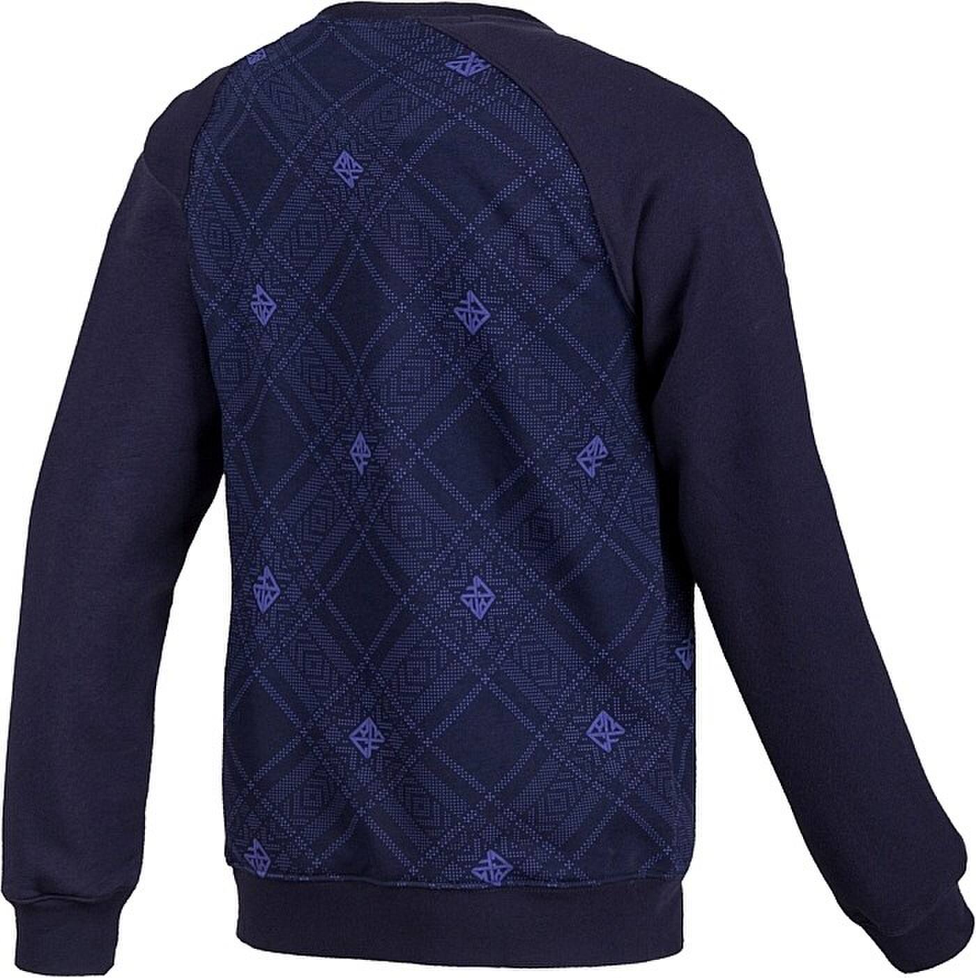 13-14 Real Madrid Navy Pattern Sweatshirt - Official Replica 2652
