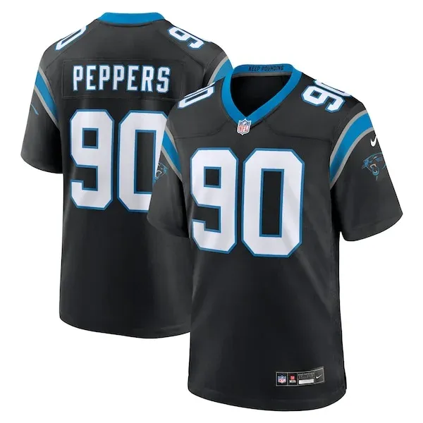 None Julius Peppers Game Jersey - Black | NFL Player Jersey | NFL Foot