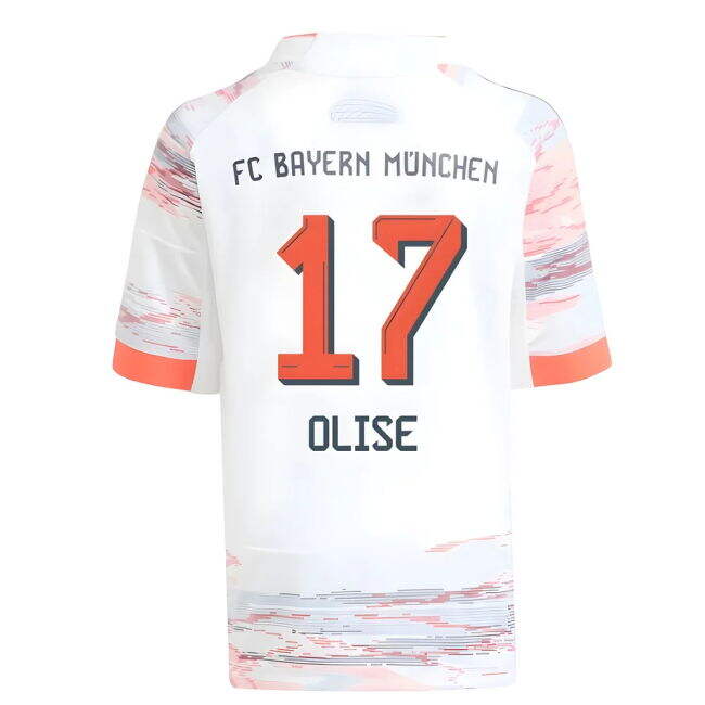 Bayern Bayern Munich Away Mini Kit Olise #17 Durable Material Avid...