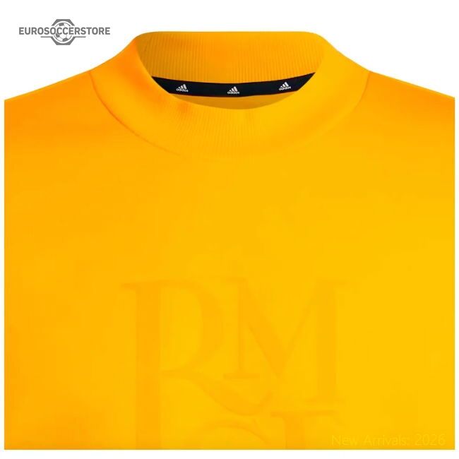 2024-2025 Real Madrid Seasonal Double Knit Crew (orange)