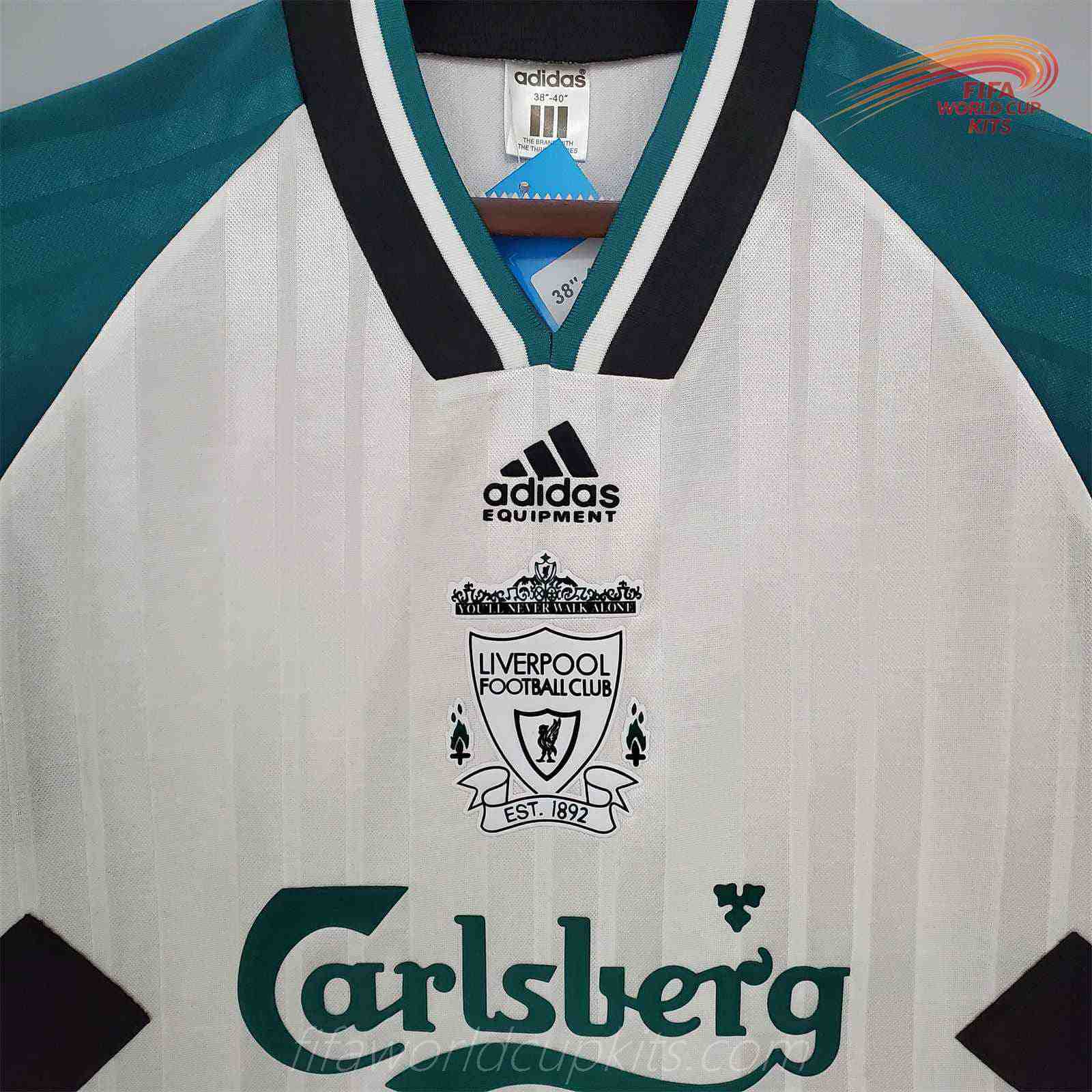 Liverpool 93 to 95 Away Football Shirt