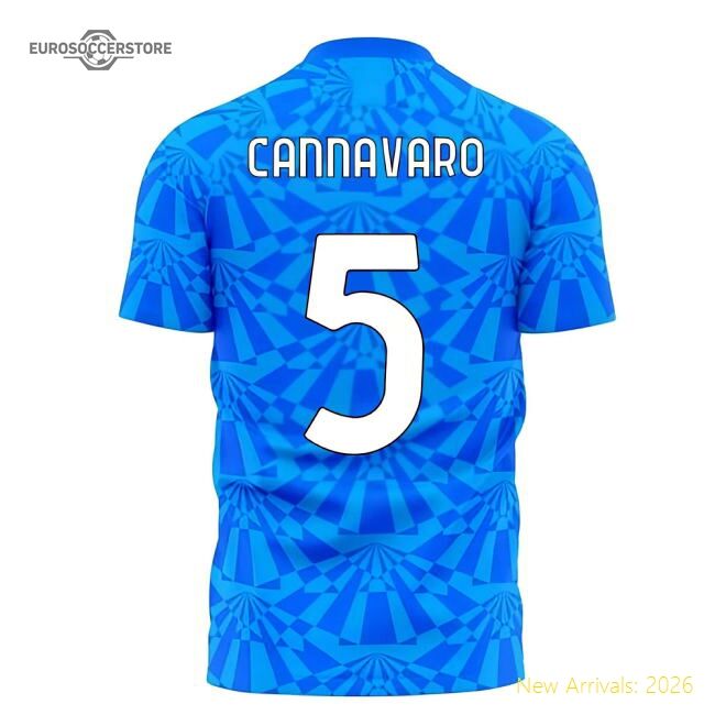 Napoli Serie A Tim Cannavaro Home Match-ready Jersey Macron Hyperwave