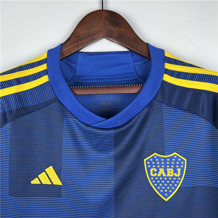 Boca Juniors 2324 Football Shirt Home Blue Soccer Jersey - Official