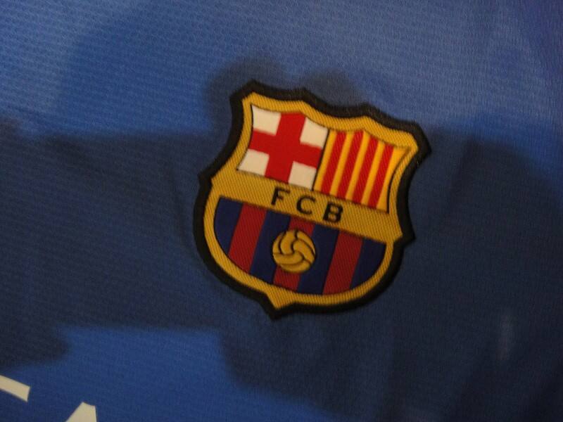 13-14 Barcelona Blue Training Jersey Shirt - Official Replica 800