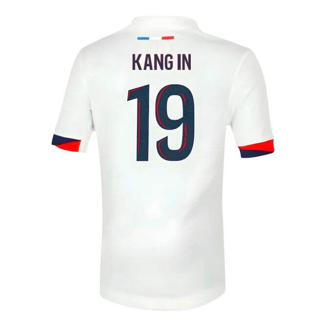 2025-2026 PSG Away Shirt (Sponsorless) - Kids (Kang In 19)