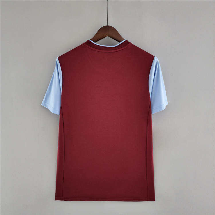Aston Villa 2223 Home Soccer Jersey Red Football Shirt - Official