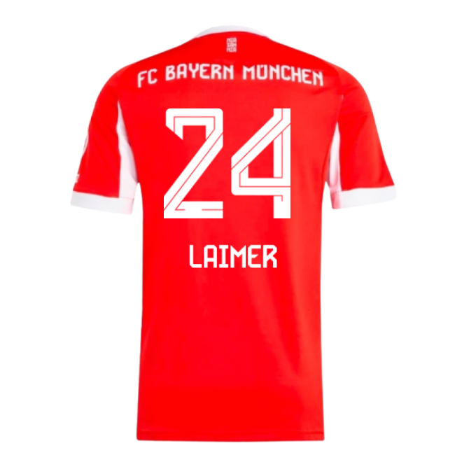 Bayern Bayern Munich Home Shirt Laimer #24 Authentic Design Passio...