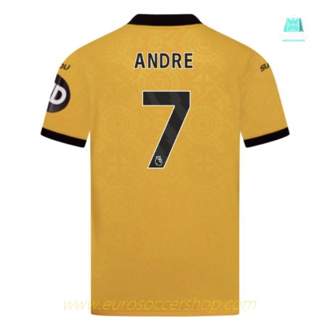 2025-2026 Wolves Home Shirt (Kids) (Andre 7)