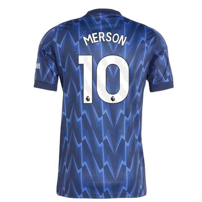 2025-20 Arsenal Away Soccer Shirt Merson #10 L M S