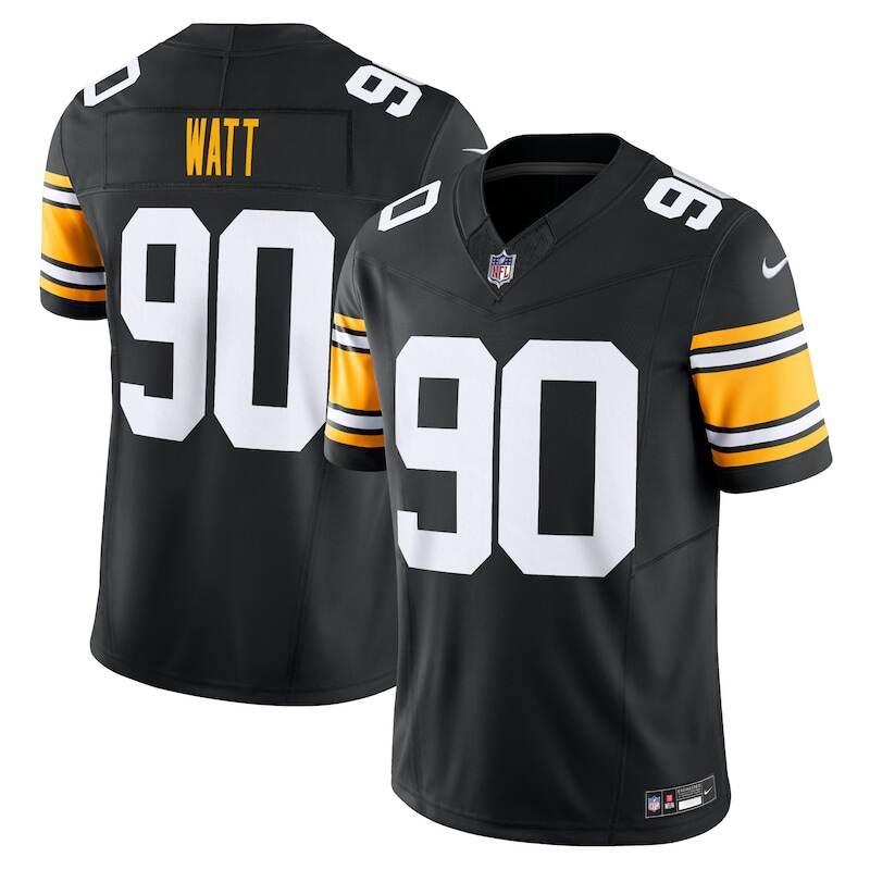 None T.J. Watt PIT Steelers High-Quality Replica Jersey Game Day Wear