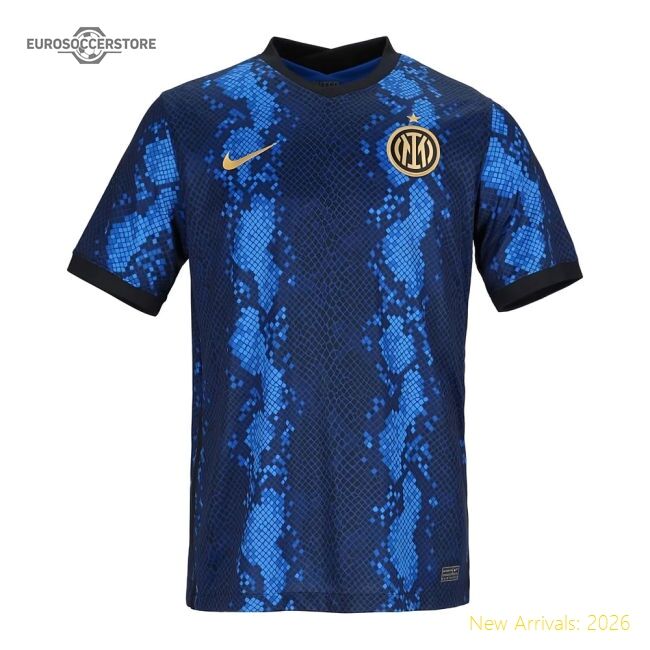 Premium Inter Milan Home Jersey 2021-2022 Breathable Moisture-wicking