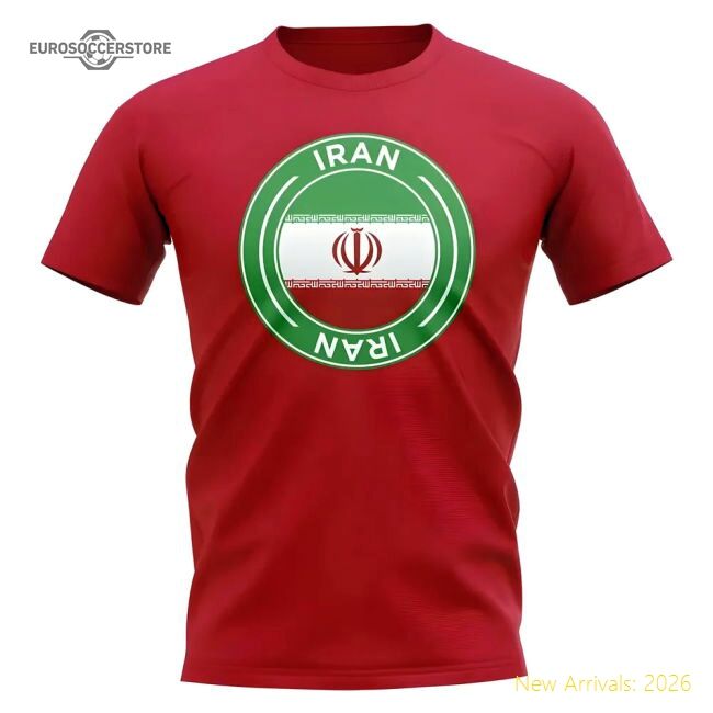 Iran Football 20242025 Regular Official Jersey Sleek Modern