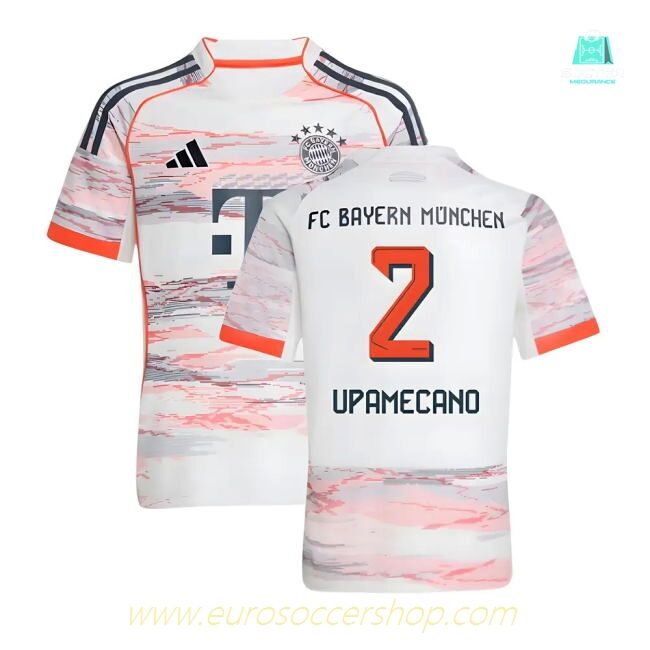 2025-2026 Bayern Munich Away Shirt (Kids) (Upamecano 2)