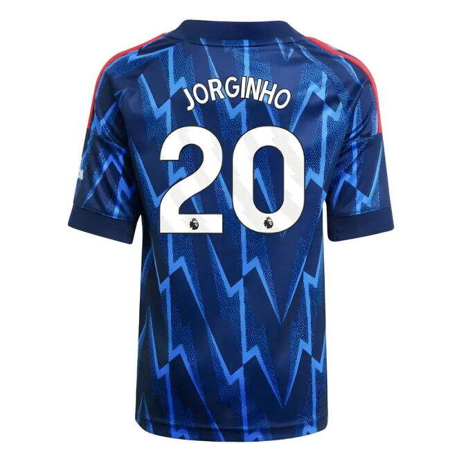 Women's 2025-2026 Arsenal Away Mini Kit (Jorginho 20)