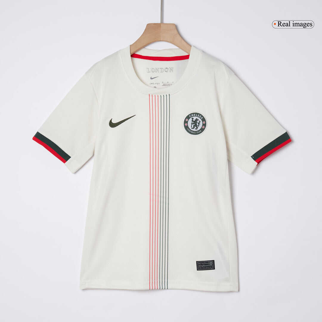 Chelsea Away Kids Soccer Jerseys Kit 2025/26
