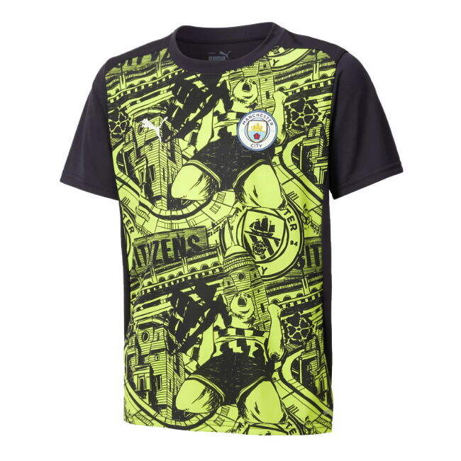 2024-2025 Man City Pre-Match Shirt for (Youth